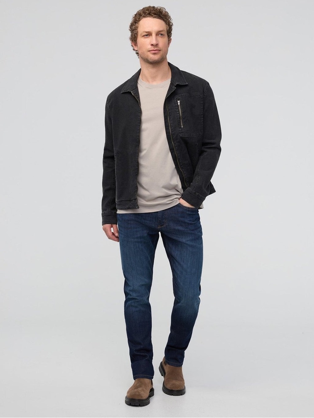 DU/ER L2X relaxed tapered fit jeans performance denim marina blue 32x30 casual
